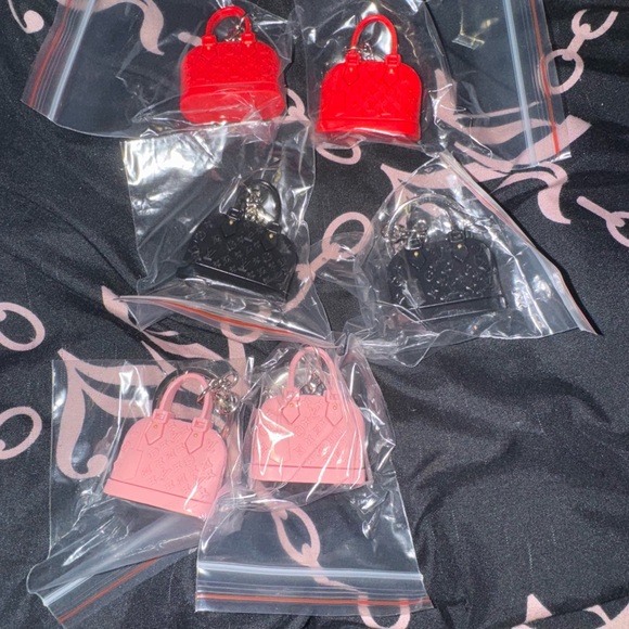 Miniature Designer Bag Keychains - Picture 2 of 9